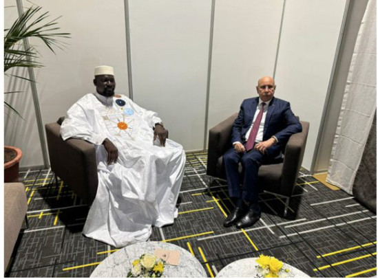 Le Président de la République, Président de l’Union africaine, rencontre son homologue guinéen