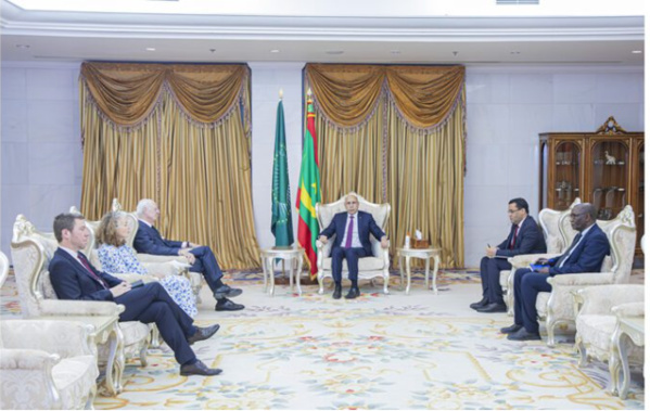 Le Président de la République reçoit l’envoyé spécial du secrétaire général de l’ONU pour le Sahara occidental
