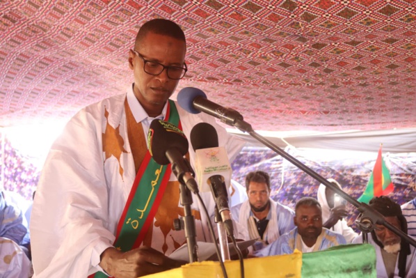 Gorgol: le Délégué Général de TAAZOUR inaugure le collège d'El Hela  et s'engage à étudier les problèmes liés à l'accès de la commune de Melzem Teichet à l'eau