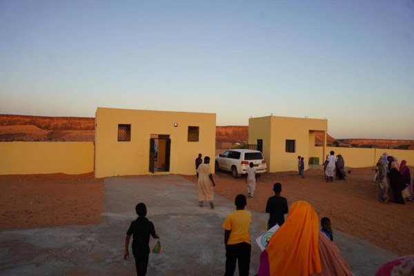 Adrar suite : Le Délégué Général de TAAZOUR inaugure deux infrastructures scolaires et une adduction d'eau potable à Gseyr Torchane et Teyaret