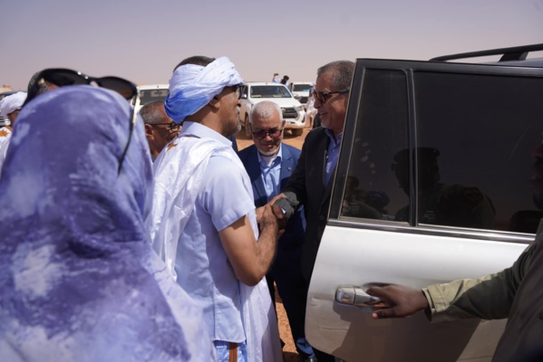 Belles photos en Adrar : tout ce qu'il y a de beau a été sorti pour accueillir Taazour dans le village de Ouraidh 