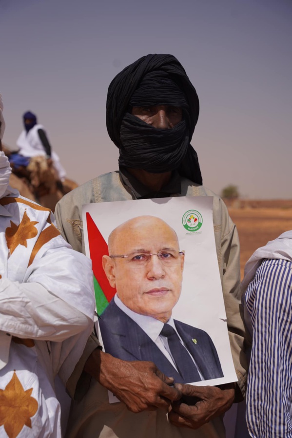 Belles photos en Adrar : tout ce qu'il y a de beau a été sorti pour accueillir Taazour dans le village de Ouraidh 