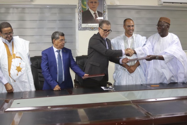 Kiffa: Le Délégué Général de TAAZOUR signe des conventions de partenariat avec les présidents de quatre conseils régionaux pour soutenir des projets locaux de développement