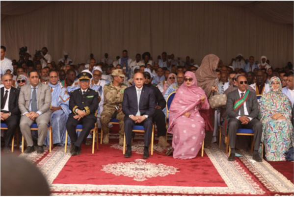 Le Président de la République supervise le lancement d’un paquet d’importants projets de développement à Kiffa