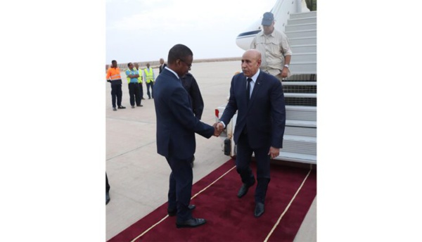 Le Président de la République regagne Nouakchott en provenance de Kiffa au terme d’une visite de travail et d’information