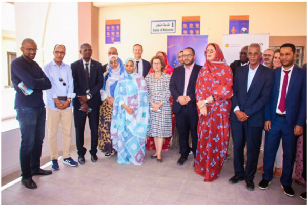 Une délégation de l’UE visite le centre de santé Darnaïm
