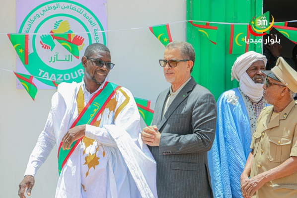 Le Délégué Général de TAAZOUR inaugure, depuis Bourat, 52 boutiques communautaires offrant 104 opportunités d'emploi aux jeunes