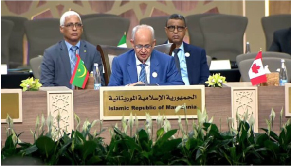 Le ministre secrétaire général de la Présidence représente le Président de la République à la Conférence internationale sur Gaza