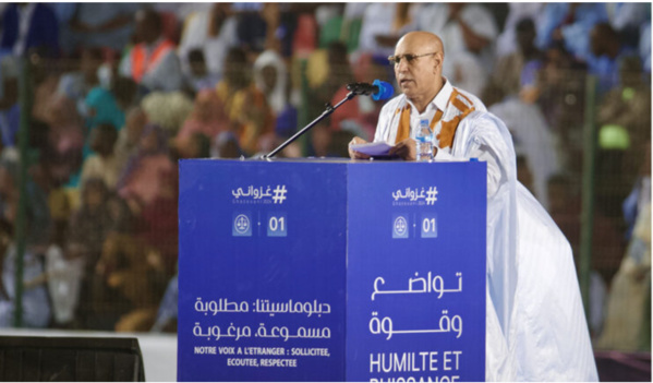 Le candidat Mohamed Ould Cheikh El-Ghazouani démarre sa campagne à partir de Nouakchott