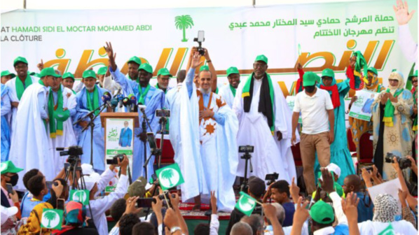 Présidentielle 2024 : Le candidat Hamadi Sidi El Mokhtar achève sa campagne à Nouakchott