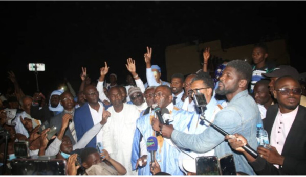 Présidentielle 2024 : Le candidat Biram Dah Abeid préside son dernier meeting de campagne à Nouadhibou