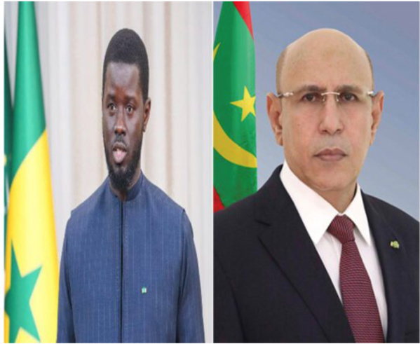 Le Président de la République reçoit les félicitations de son homologue sénégalais à l’occasion de sa réélection