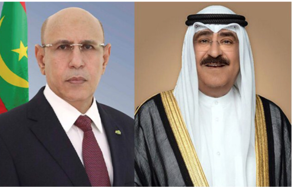 Le Président reçoit les félicitations de l’Émir du Koweït à l’occasion de sa réélection