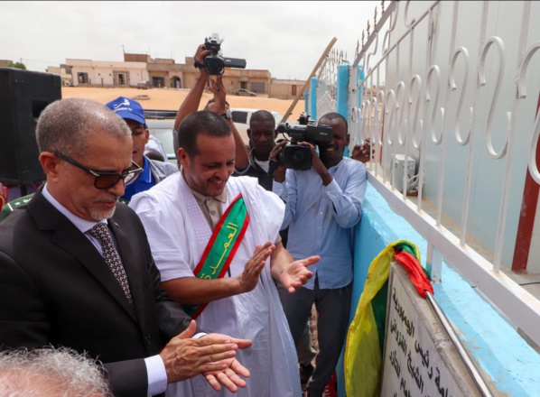 Le Délégué Général inaugure une nouvelle mosquée équipée à Hayat Jedida et un complexe TAAZOUR à Toujounine