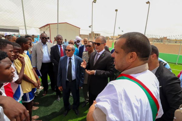 Le Délégué Général inaugure une nouvelle mosquée équipée à Hayat Jedida et un complexe TAAZOUR à Toujounine