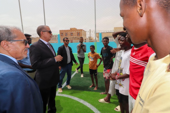 Le Délégué Général inaugure une nouvelle mosquée équipée à Hayat Jedida et un complexe TAAZOUR à Toujounine