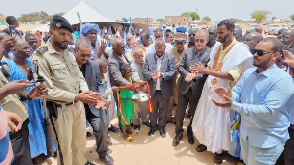 Taazour : inauguration d'une école primaire dans la localité d’Ebden, arrondissement de Ndiago, moughataa de Keur-Macène