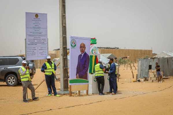 Taazour au Trarza : inauguration et lancement de plusieurs projets de développement par le Délégué Général S.E Hamoud Ould M'Hamed