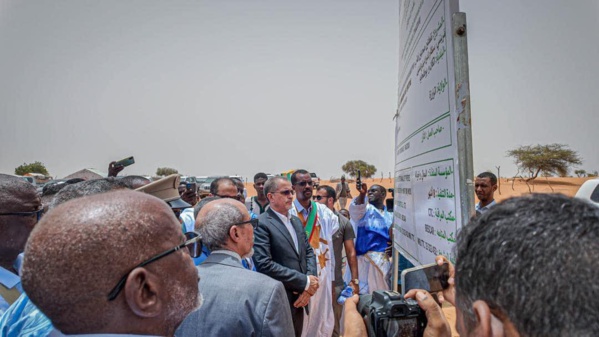 Taazour au Trarza : inauguration et lancement de plusieurs projets de développement par le Délégué Général S.E Hamoud Ould M'Hamed