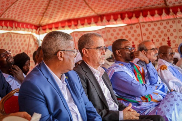 Taazour au Trarza : inauguration et lancement de plusieurs projets de développement par le Délégué Général S.E Hamoud Ould M'Hamed