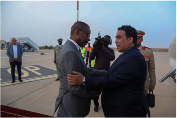 Arrivée à Nouakchott du Président du Conseil présidentiel libyen