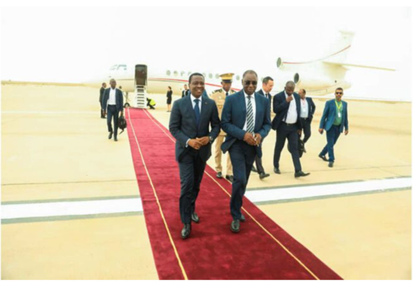 Le Président de l’Assemblée Nationale du Togo à Nouakchott pour la cérémonie d’investiture du Président de la République, Président élu