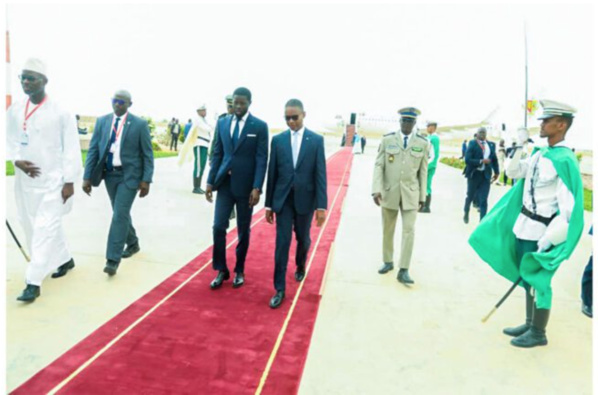 Le Président sénégalais à Nouakchott pour la cérémonie d’investiture du Président de la République, Président élu