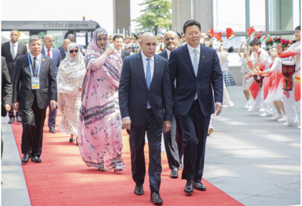 Arrivée à Pékin du Président de la République, Président en exercice de l’Union Africaine