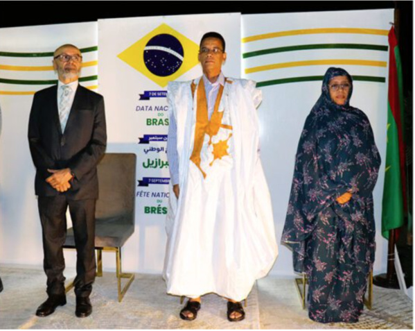 L’ambassadeur du Brésil à Nouakchott organise une réception à l’occasion de la fête nationale de son pays