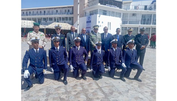 Nouadhibou ; Remise des diplômes aux sortants de la cinquième promotion d’élèves officiers de marine