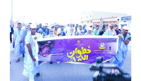 « Les pas de l’espoir », une marche organisée à Nouakchott en soutien aux malades du cancer