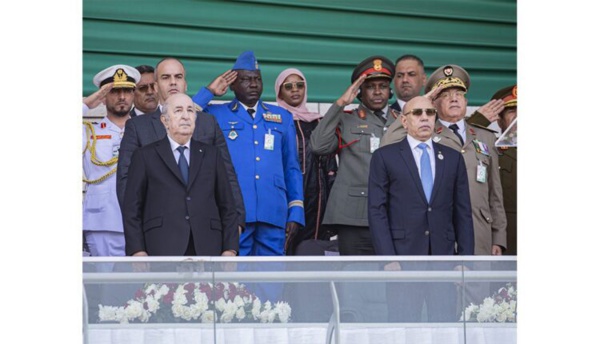 Le Président de la République et Président de l’Union Africaine assiste à la célébration du 70ème anniversaire de la Révolution de Libération Algérienne