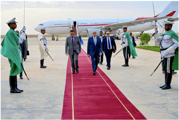 Le Président de la République, Président de l’UA regagne Nouakchott après avoir participé au Sommet du G20 de Rio de Janeiro