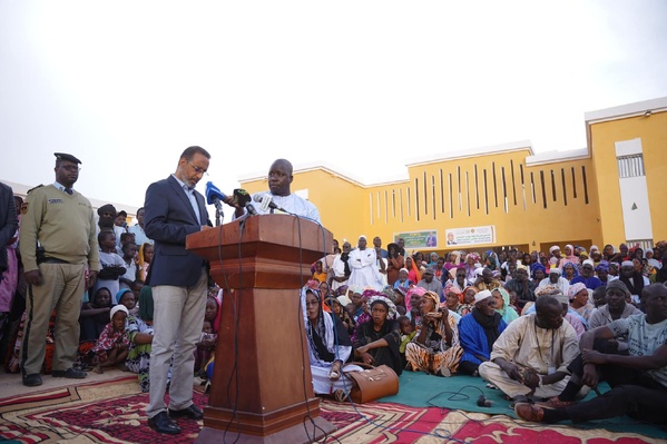 Le délégué général de TAAZOUR inaugure des structures éducatives et visite le projet Dari à Kaédi