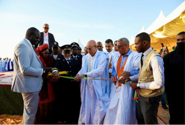 Le Président de la République inaugure la station régionale de Radio Mauritanie à Chinguitty