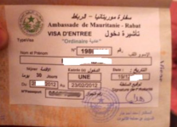 Frontières : Un e-visa désormais exigible à l’entrée en Mauritanie