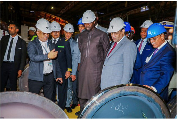 Le Premier ministre et son homologue sénégalais visitent la SNIM et l’usine de valorisation des produits de la mer