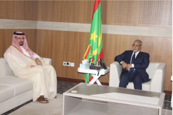 Le Président de l’Assemblée nationale reçoit l’Ambassadeur d’Arabie Saoudite en Mauritanie