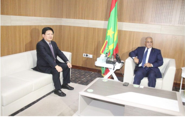 Le Président de l’Assemblée nationale reçoit l’Ambassadeur de la République Populaire de Chine en Mauritanie