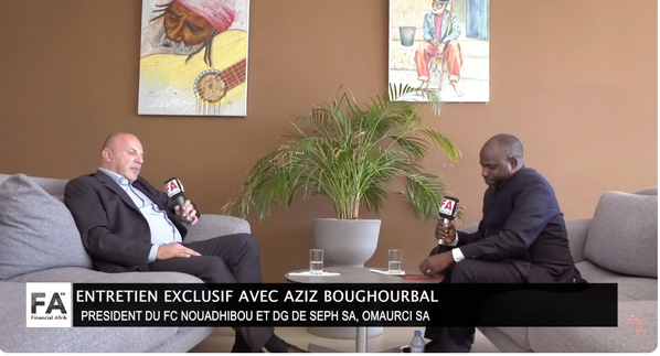 Entretien exclusif avec Aziz Boughourbal, entrepreneur visionnaire et président du FC Nouadhibou (Mauritanie)