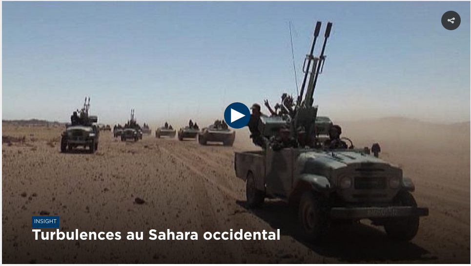 Turbulences au Sahara  Occidental