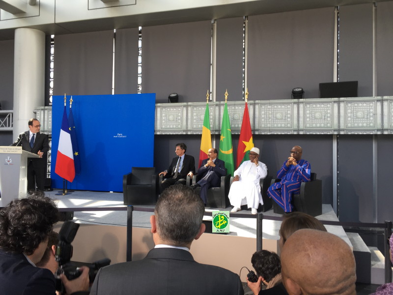 Le Président de la République à la cérémonie d’ouverture de l’exposition Unesco "les trésors de l’Islam en Afrique"