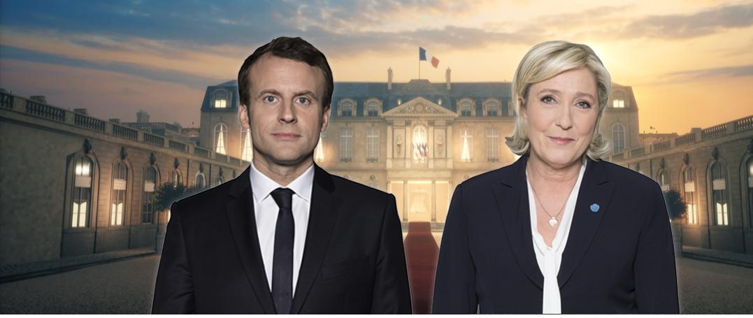 Election présidentielle : Emmanuel Macron (23,7%) et Marine Le Pen (21,7%) qualifiés pour le second tour, selon une estimation Ipsos/Sopra Steria