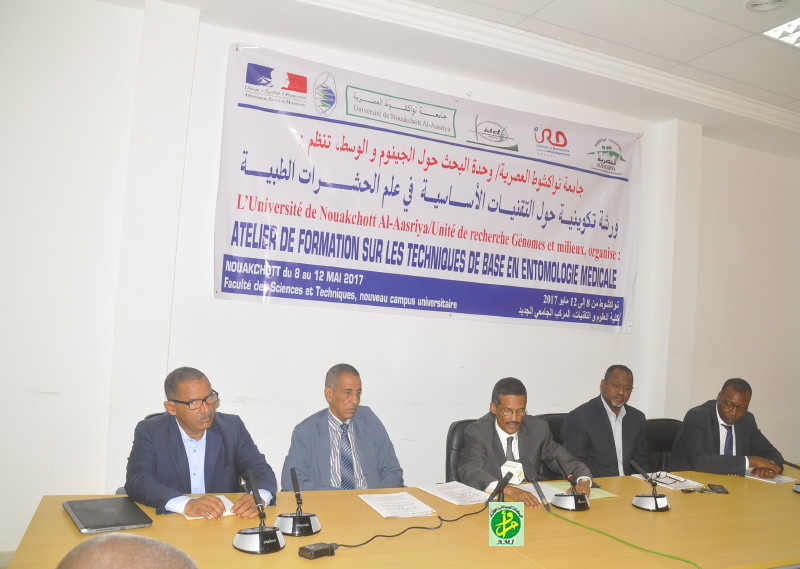 Atelier de formation en entomologie médicale à l’Université de Nouakchott Al-Asriya