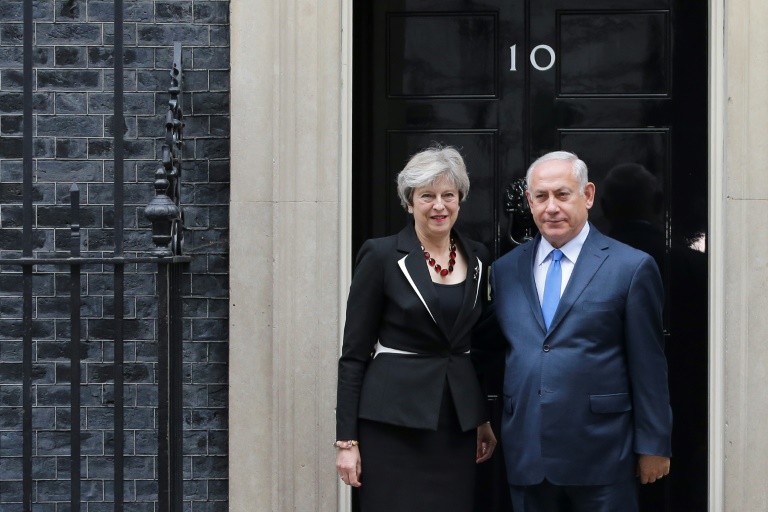 Royaume-Uni: May reçoit Netanyahu pour le centenaire de la déclaration Balfour