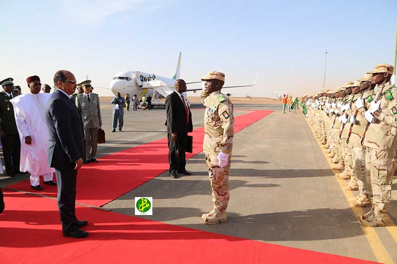 Le Président de la République arrive à Tahoua au Niger