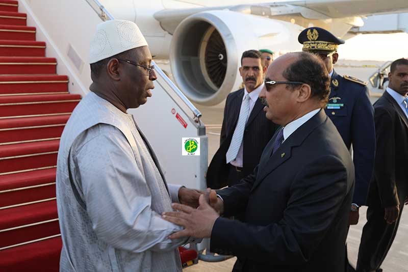 Le Président de la République du Sénégal achève sa visite de travail en Mauritanie