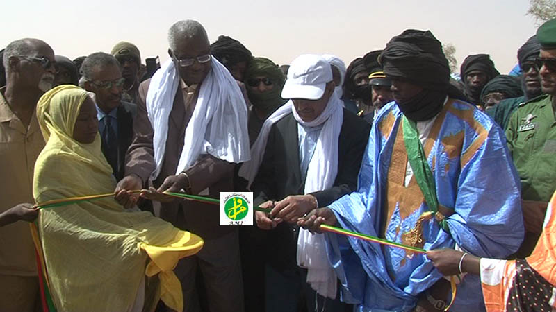 Guidimagha : Le Directeur Général de TADAMOUN inaugure un poste de santé équipé dans la localité de Ouad Amour