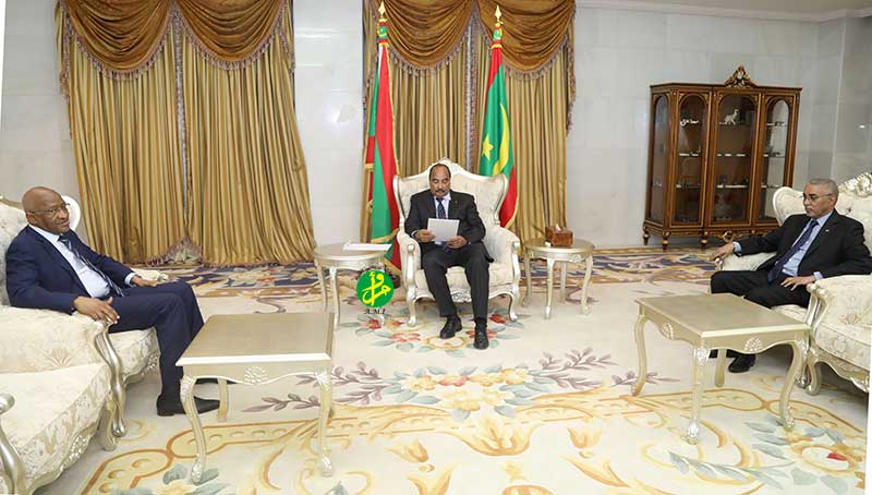 Le Président de la République reçoit en audience le Premier ministre malien