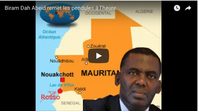 Biram Dah Abeid remet les pendules à l’heure